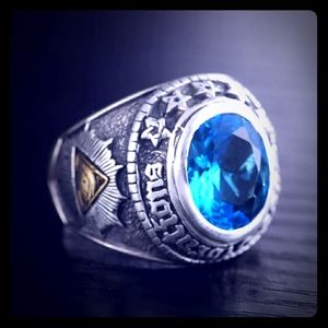 BLUE TOTEM RING